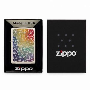 Zippo Rainbow Pattern Design